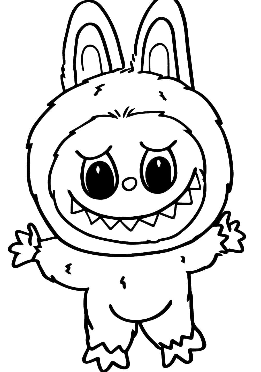 Coloring page: Labubu (Toys and Games) #220851 - Free Printable Coloring Pages