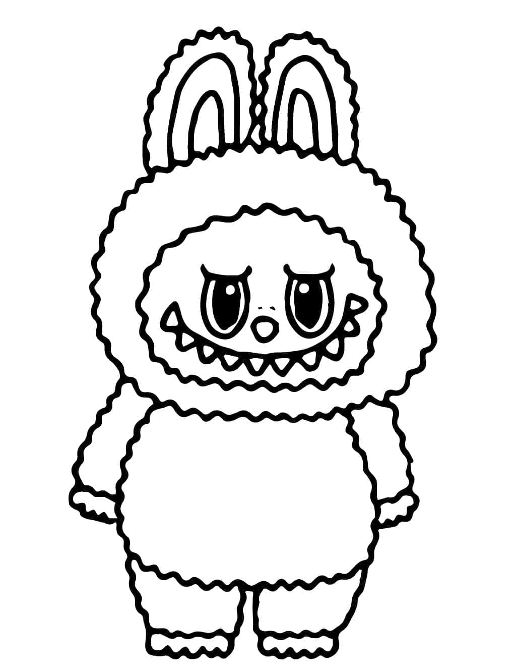 Coloring page: Labubu (Toys and Games) #220855 - Free Printable Coloring Pages