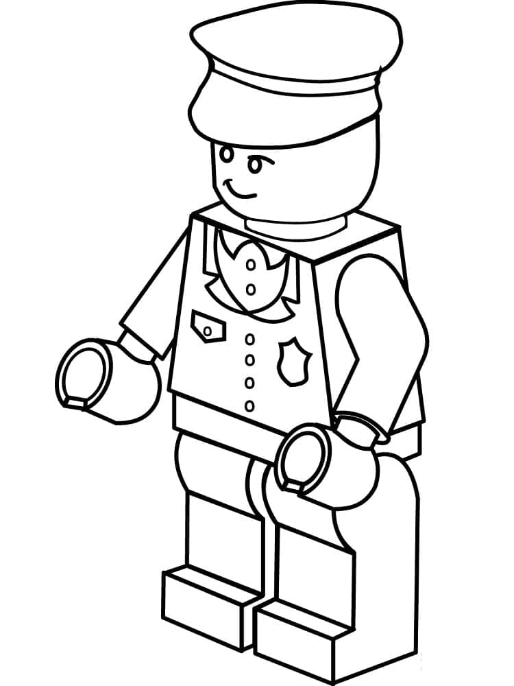 Free printable Lego coloring page #180373 from Toys and Games collection
