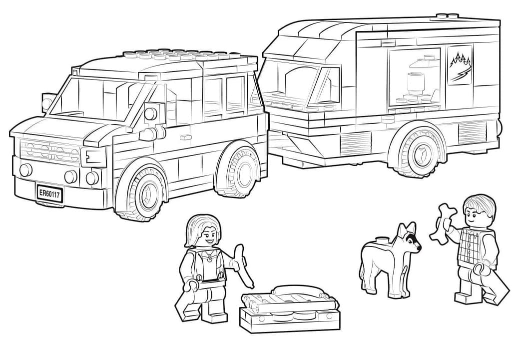 Free printable Lego coloring page #180393 from Toys and Games collection