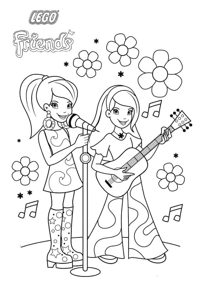Free printable Lego Friends coloring page #179414 from Toys and Games collection