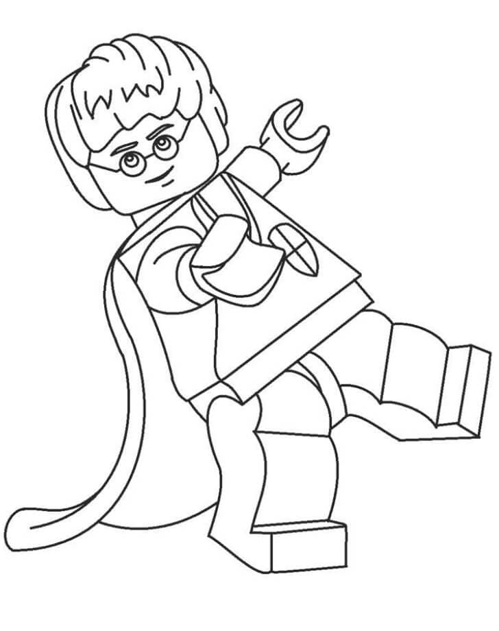 Free printable Lego Harry Potter coloring page #200389 from Toys and Games collection