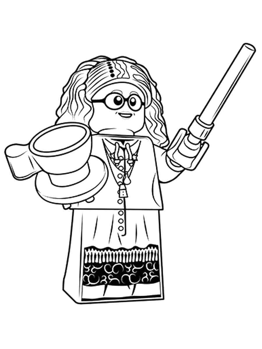 Coloring page: Lego Harry Potter (Toys and Games) #200392 - Free Printable Coloring Pages