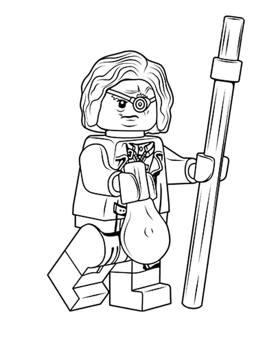 Free printable Lego Harry Potter coloring page #200393 from Toys and Games collection