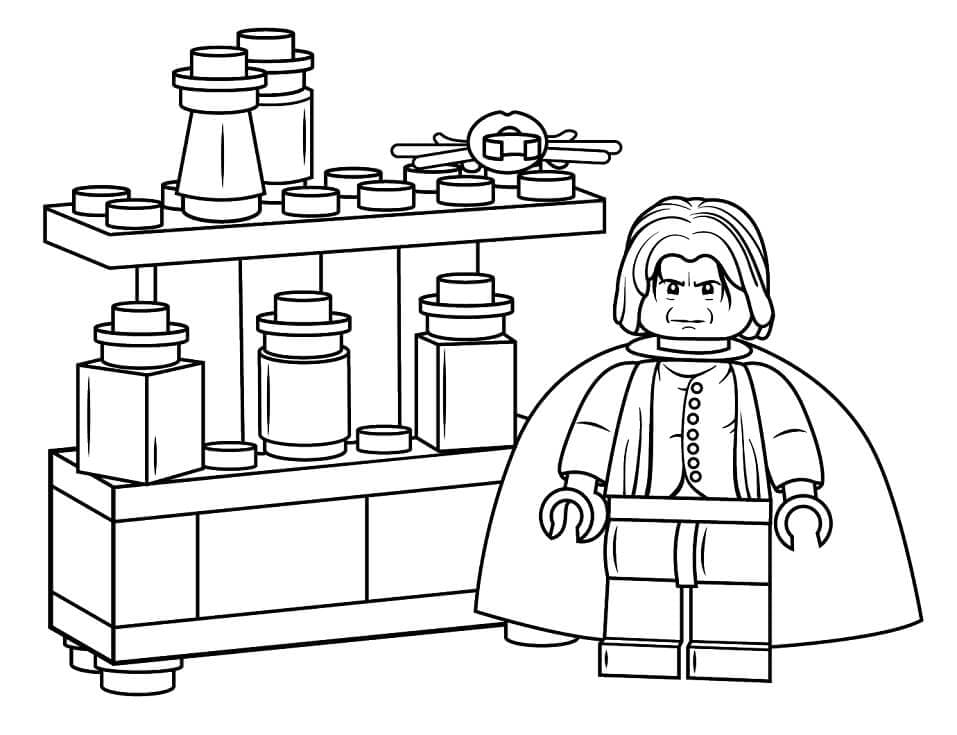 Coloring page: Lego Harry Potter (Toys and Games) #200397 - Free Printable Coloring Pages