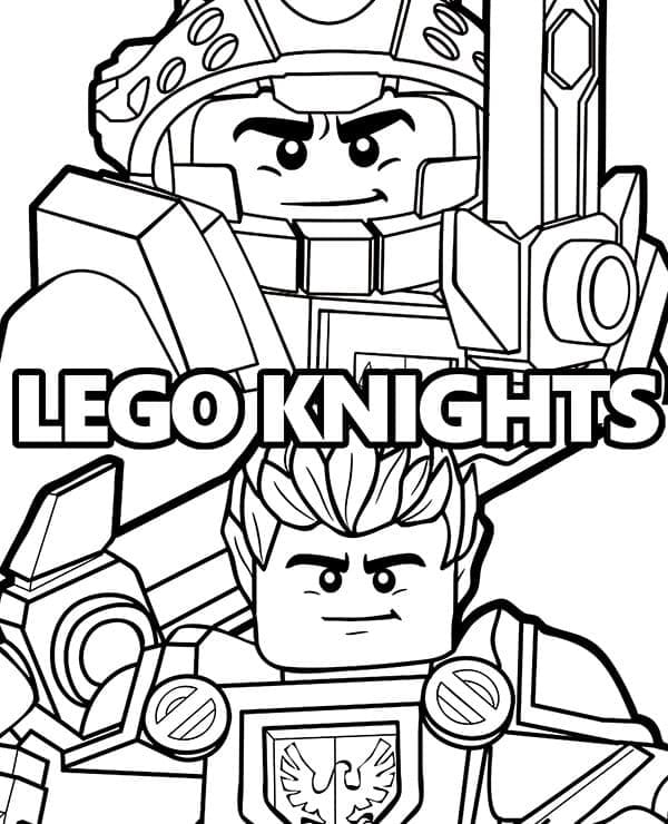 Free printable LEGO Nexo Knights coloring page #199164 from Toys and Games collection