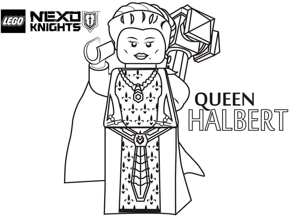 Free printable LEGO Nexo Knights coloring page #199178 from Toys and Games collection