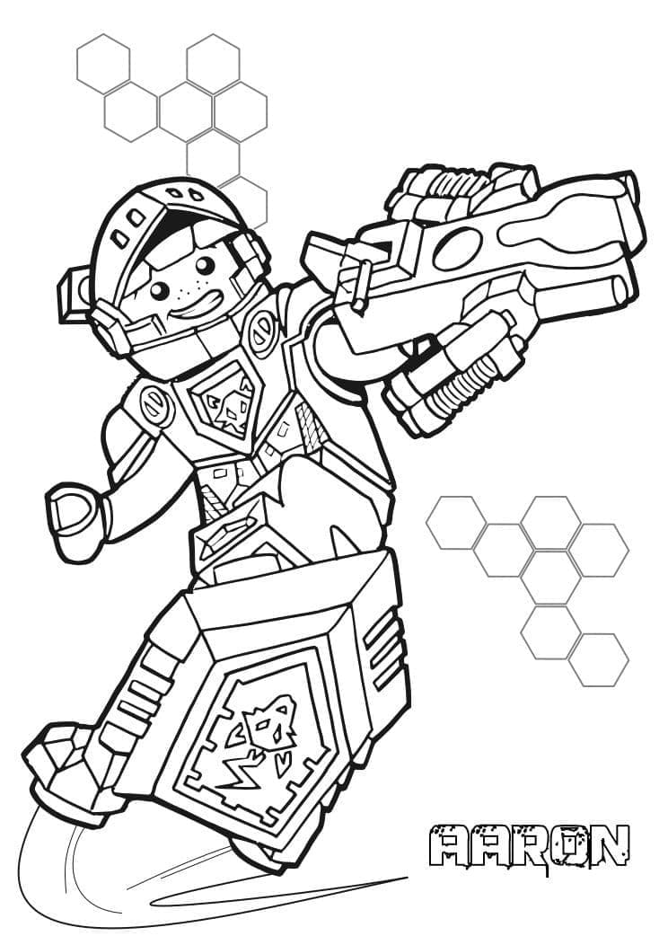 Free printable LEGO Nexo Knights coloring page #199179 from Toys and Games collection