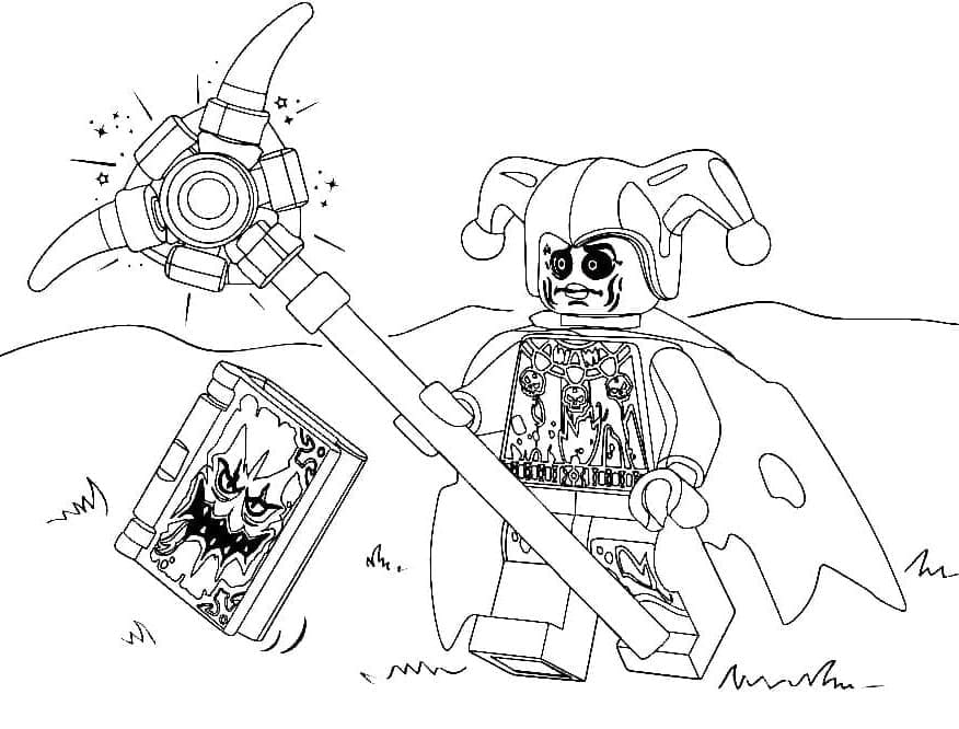 Free printable LEGO Nexo Knights coloring page #199198 from Toys and Games collection