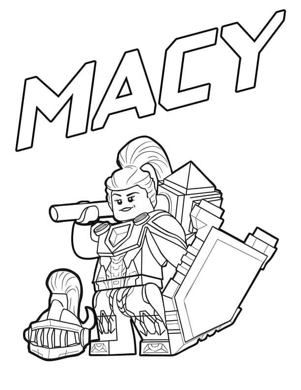 Free printable LEGO Nexo Knights coloring page #199202 from Toys and Games collection