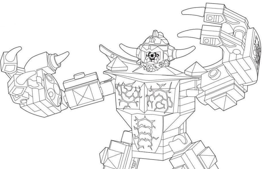 Free printable LEGO Nexo Knights coloring page #199209 from Toys and Games collection