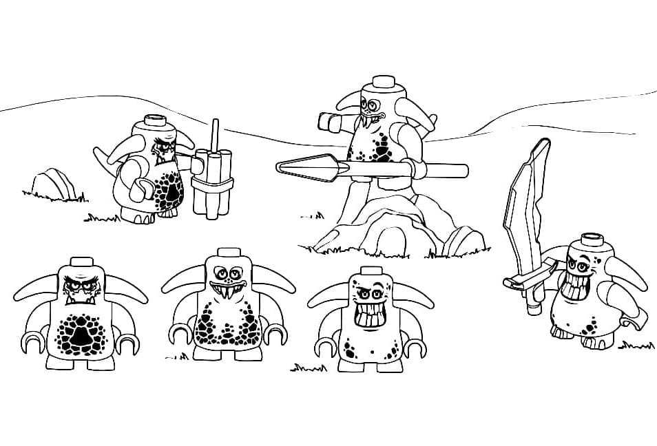 Free printable LEGO Nexo Knights coloring page #199219 from Toys and Games collection