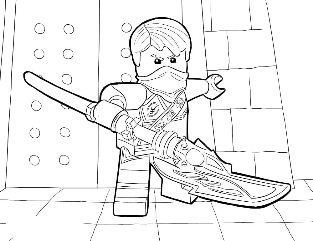 Free printable LEGO Ninjago coloring page #171099 from Toys and Games collection
