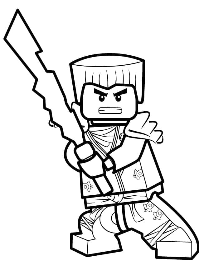Free printable LEGO Ninjago coloring page #214808 from Toys and Games collection