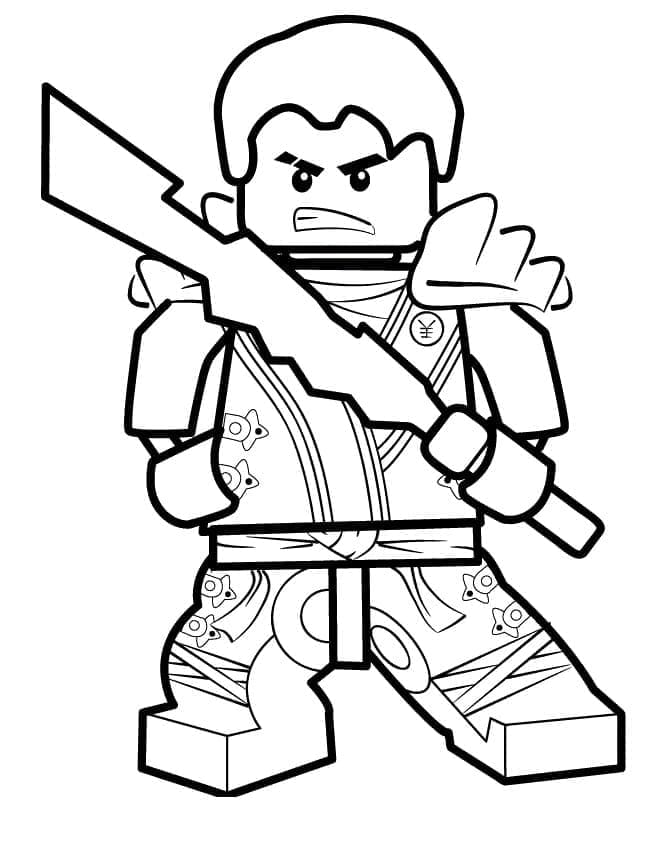 Free printable LEGO Ninjago coloring page #214816 from Toys and Games collection