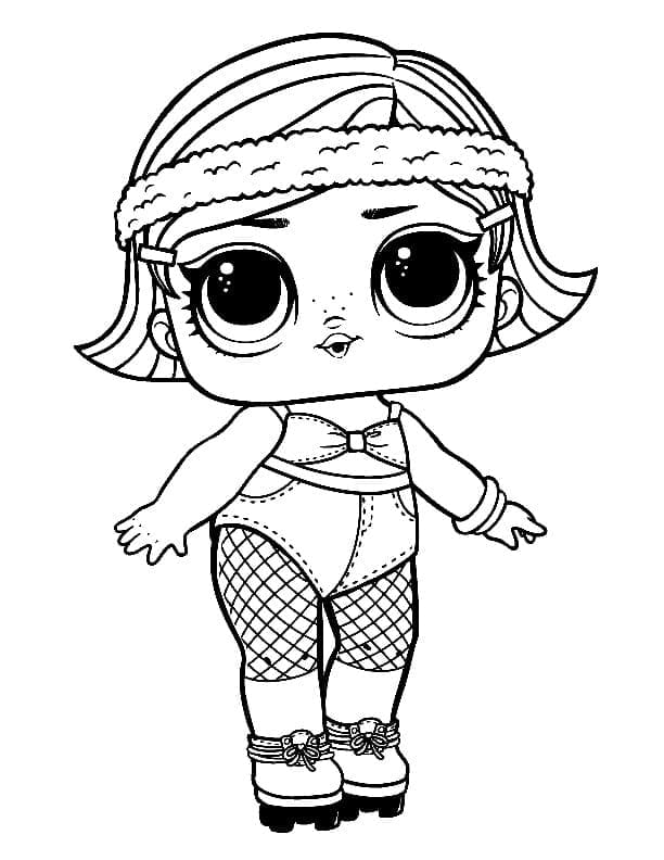 Free printable LOL Doll coloring page #176769 from Toys and Games collection