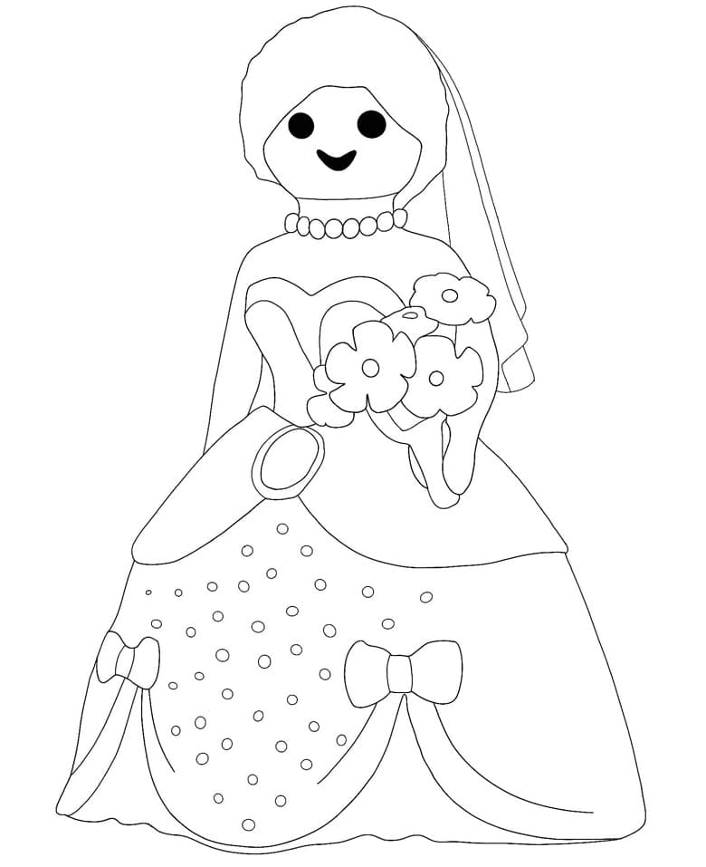 Coloring page: Playmobil (Toys and Games) #195489 - Free Printable Coloring Pages