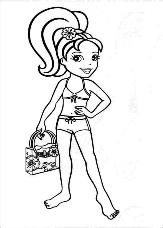 Free printable Polly Pocket coloring page #201948 from Toys and Games collection