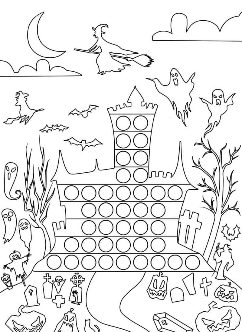 Free printable Pop It coloring page #200807 from Toys and Games collection