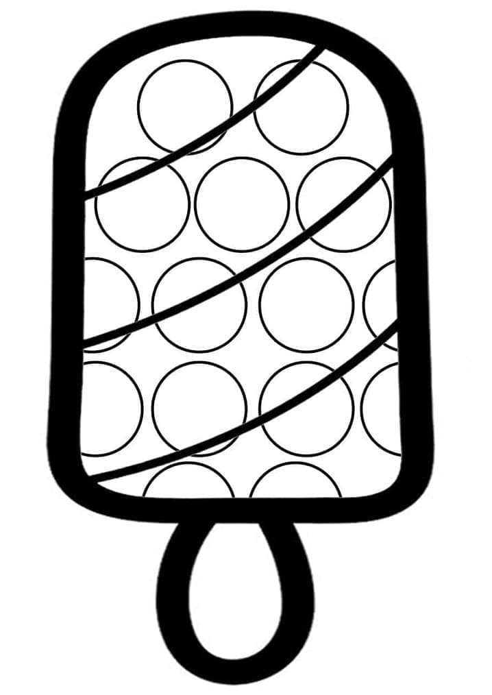 Free printable Pop It coloring page #200848 from Toys and Games collection