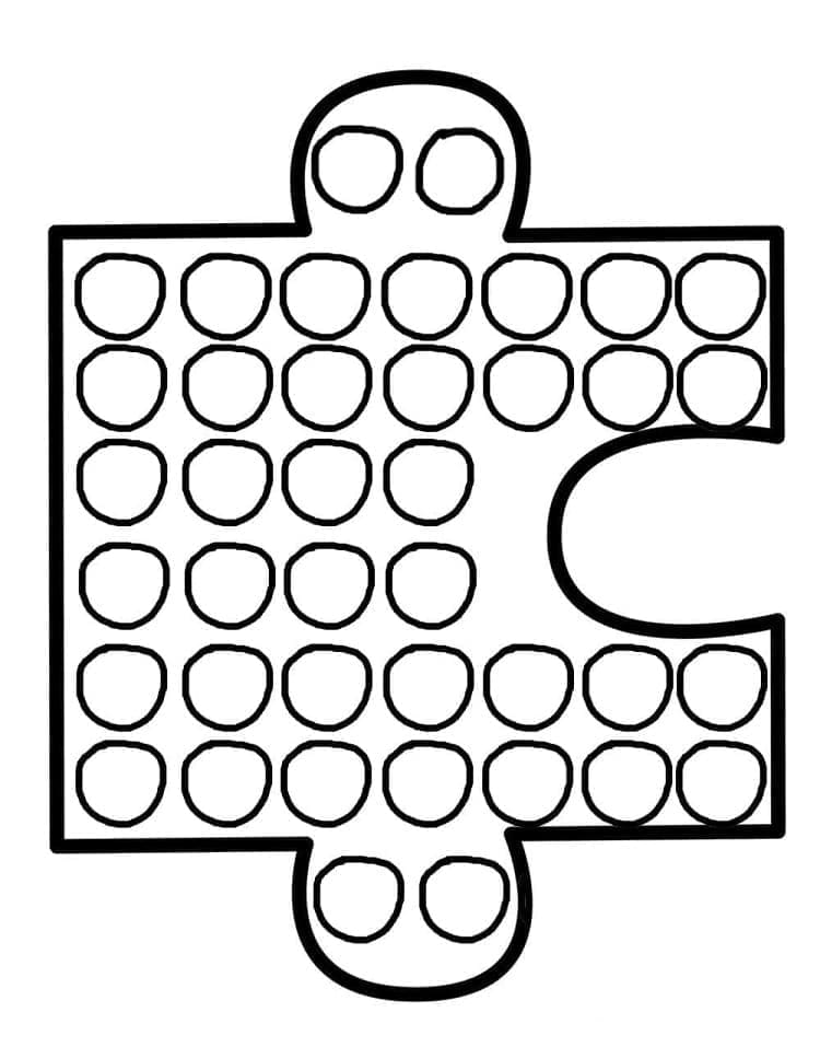 Free printable Pop It coloring page #200865 from Toys and Games collection