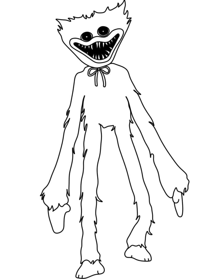 Free printable Poppy Playtime coloring page #189621 from Toys and Games collection