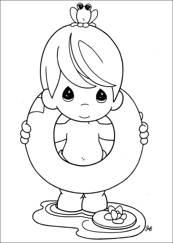 Free printable Precious Moments coloring page #213267 from Toys and Games collection