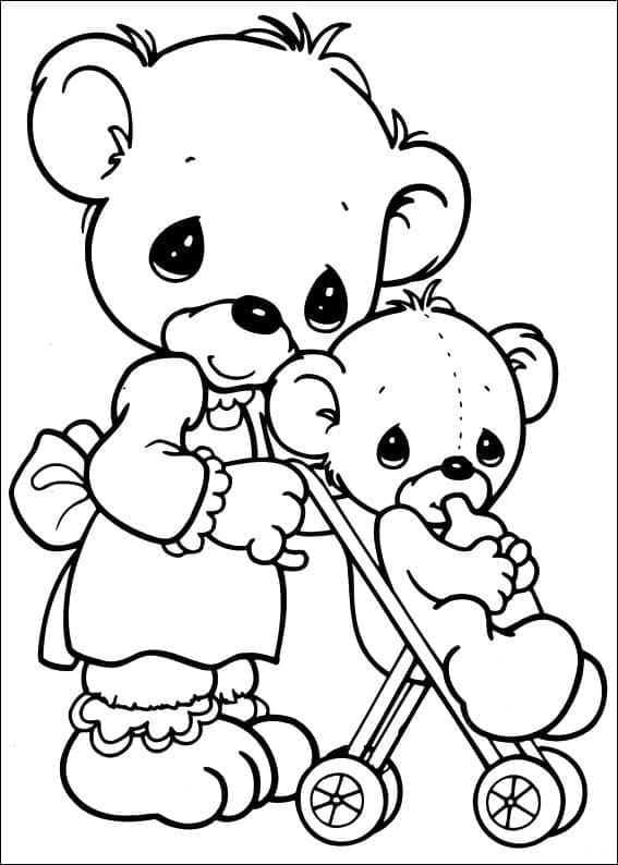 Free printable Precious Moments coloring page #213270 from Toys and Games collection