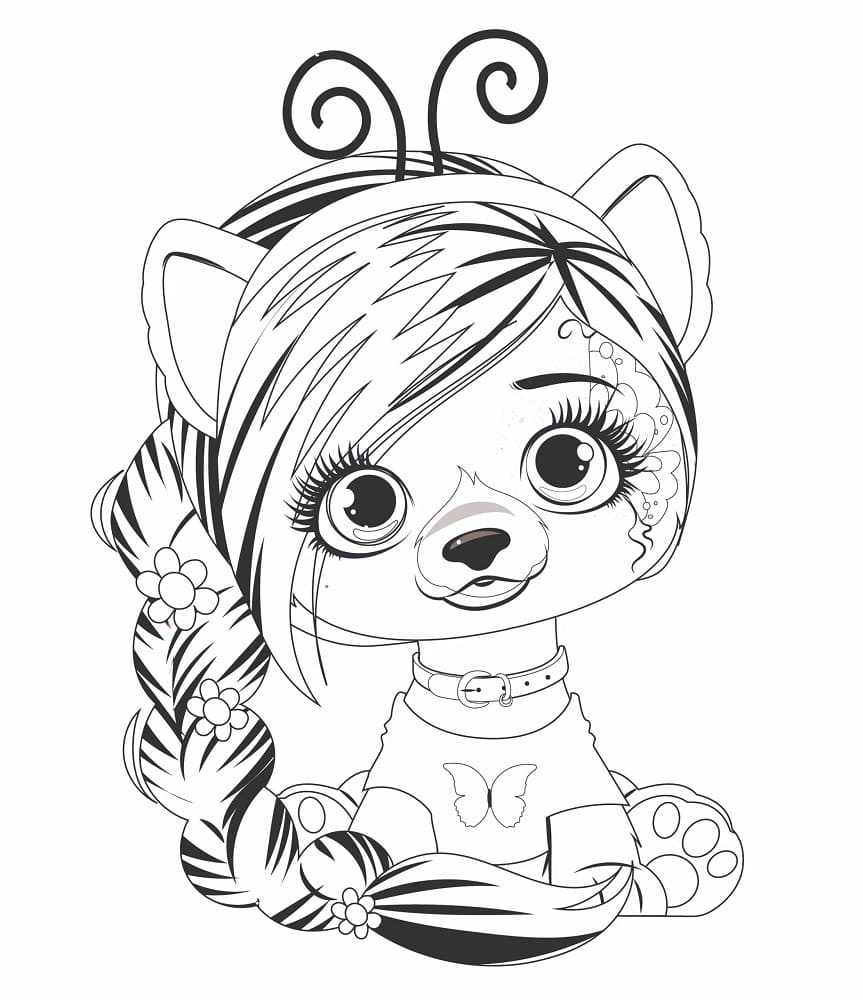 Free printable VIP Pets coloring page #220890 from Toys and Games collection Free printable VIP Pets coloring page #220890 from Toys and Games collection