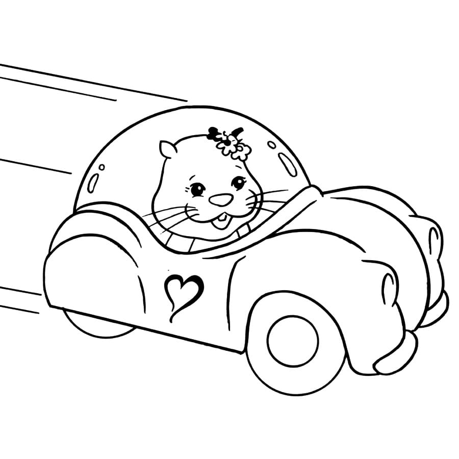 Free printable Zhu Zhu Pets coloring page #209128 from Toys and Games collection