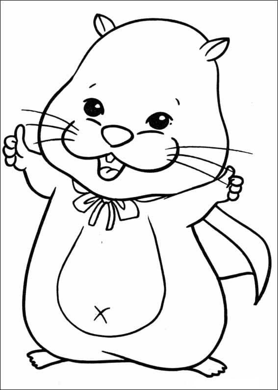 Free printable Zhu Zhu Pets coloring page #209138 from Toys and Games collection