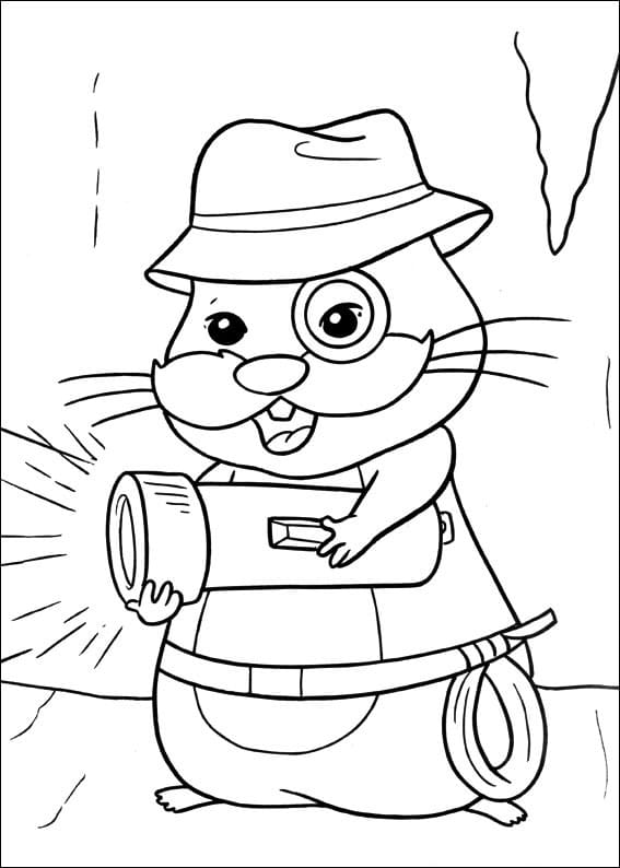 Free printable Zhu Zhu Pets coloring page #209144 from Toys and Games collection