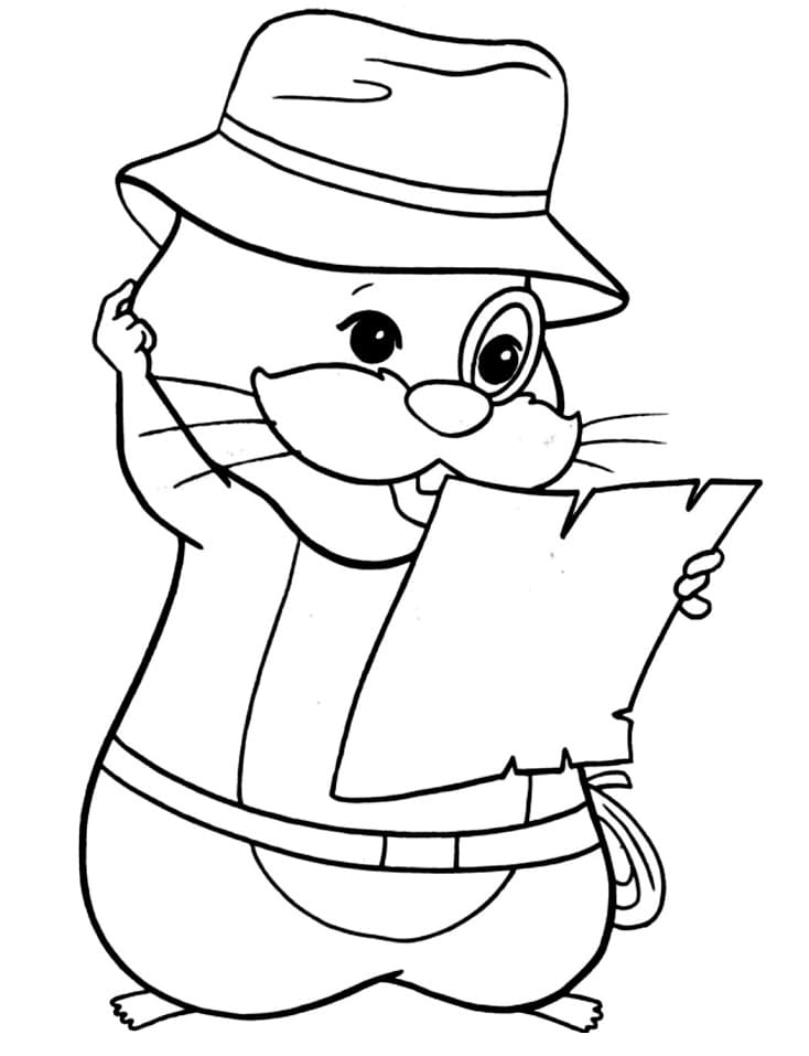 Free printable Zhu Zhu Pets coloring page #209145 from Toys and Games collection