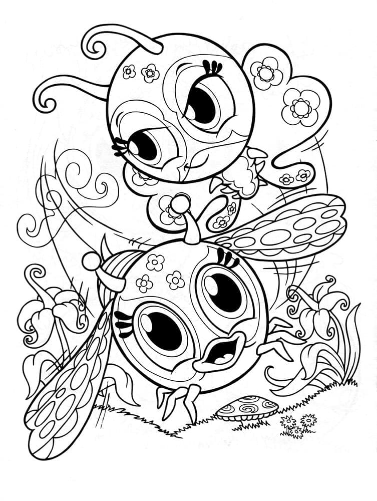 Free printable Zoobles coloring page #203674 from Toys and Games collection