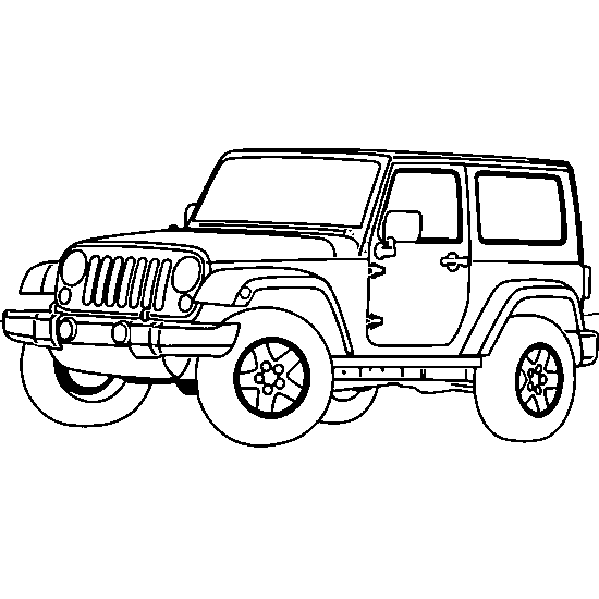 Drawing 4X4 #145926 (Transportation) – Printable coloring pages