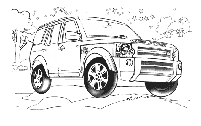 Coloring page: 4X4 (Transportation) #145931 - Free Printable Coloring Pages