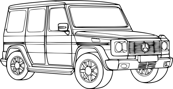 Coloring page: 4X4 (Transportation) #145934 - Free Printable Coloring Pages