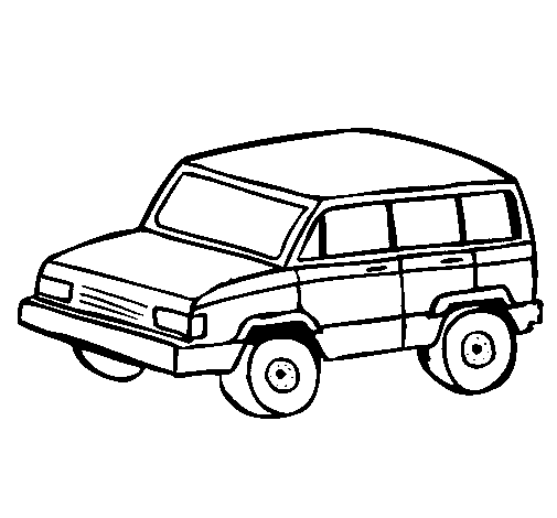 Coloring page: 4X4 (Transportation) #145948 - Free Printable Coloring Pages