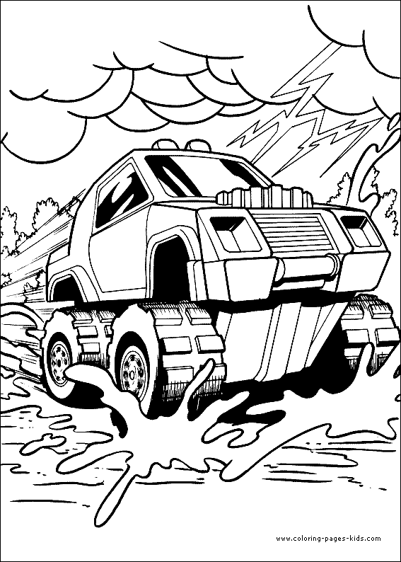 Coloring page: 4X4 (Transportation) #145949 - Free Printable Coloring Pages