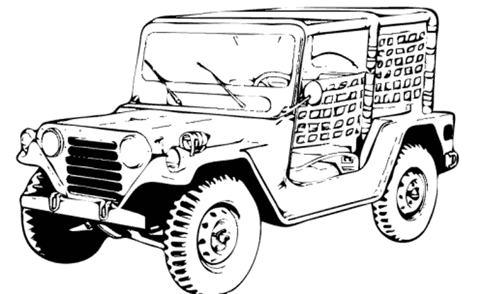 Coloring page: 4X4 (Transportation) #145954 - Free Printable Coloring Pages