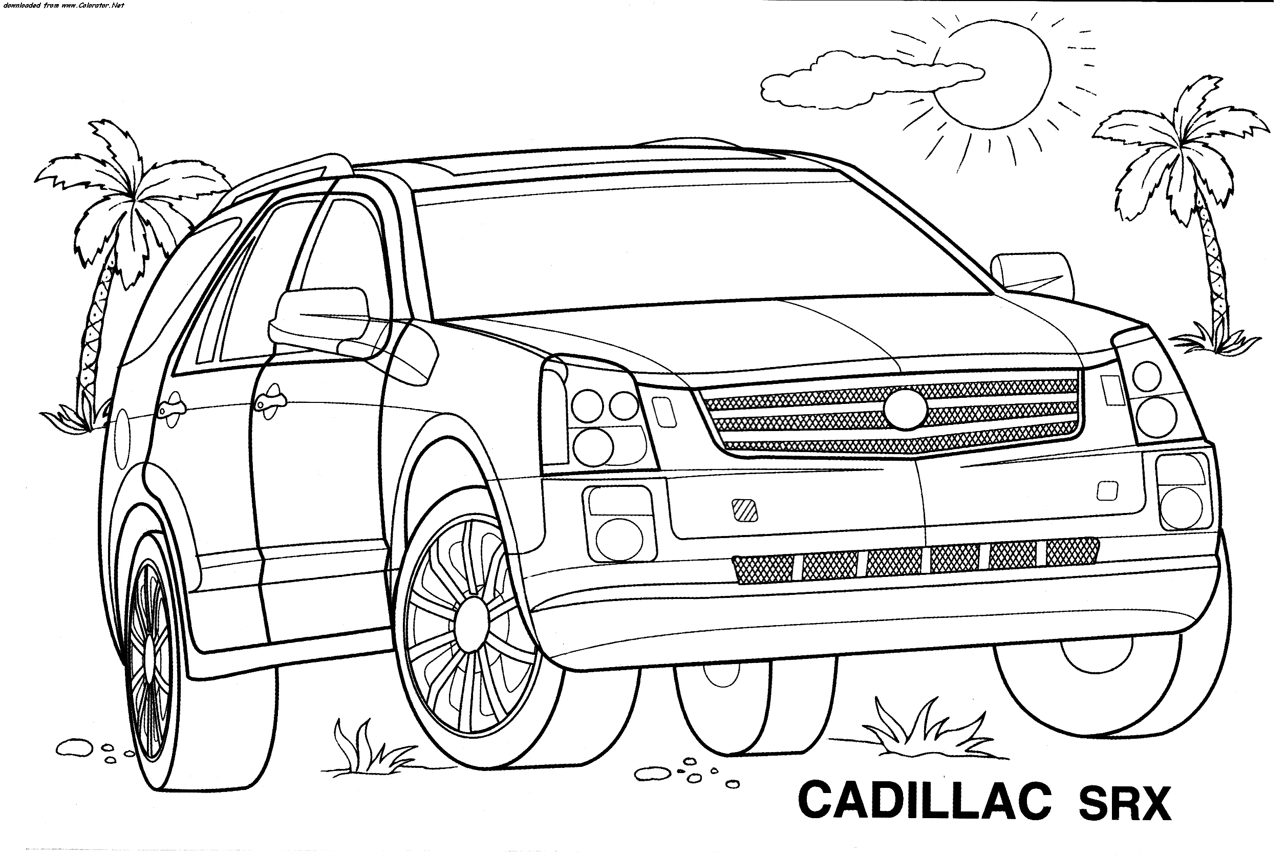 Coloring page: 4X4 (Transportation) #145965 - Free Printable Coloring Pages