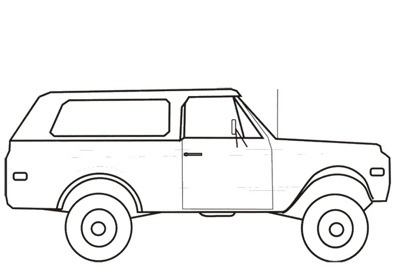 Coloring page: 4X4 (Transportation) #146005 - Free Printable Coloring Pages