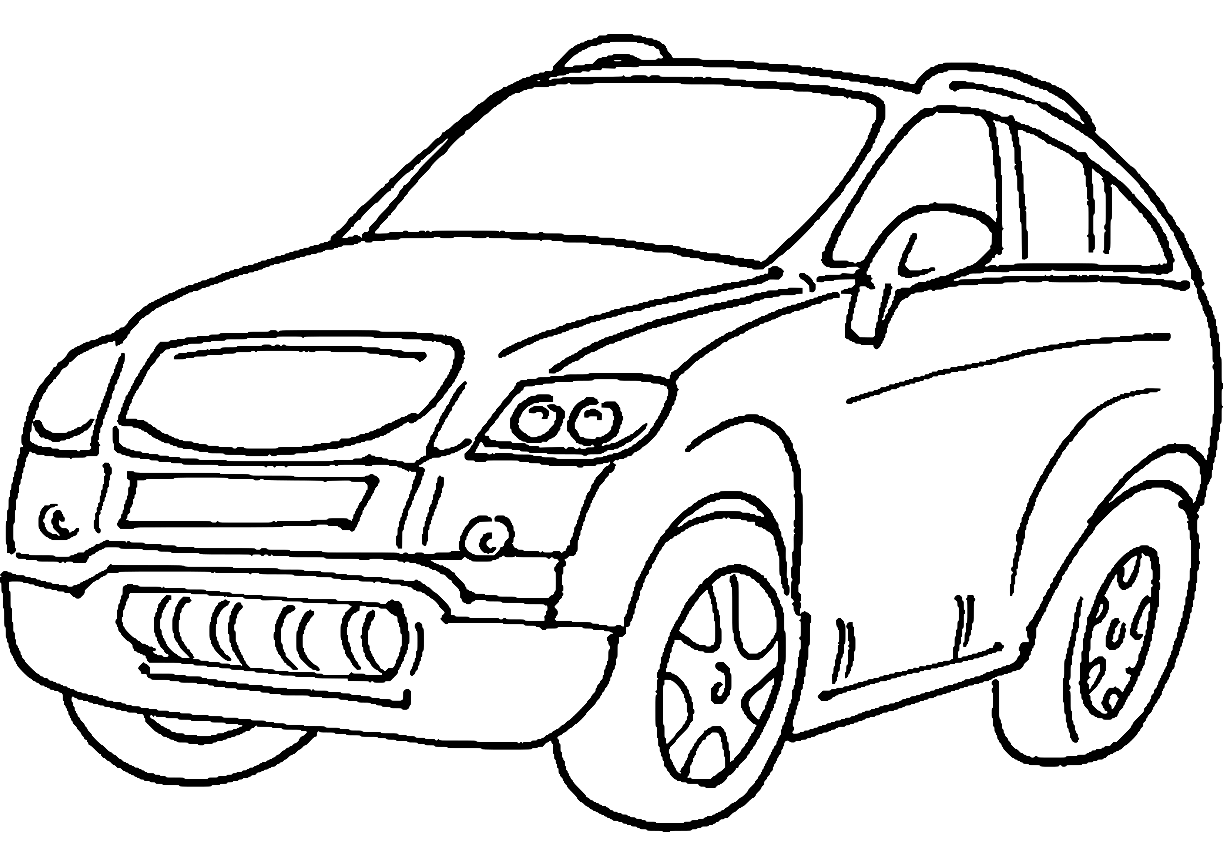 Coloring page: 4X4 (Transportation) #146033 - Free Printable Coloring Pages