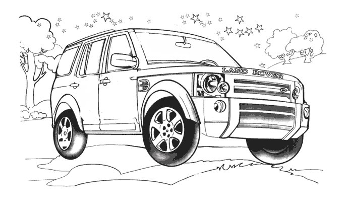 Free printable 4x4 Vehicles coloring page #145931 from Transportation collection Free printable 4x4 Vehicles coloring page #145931 from Transportation collection