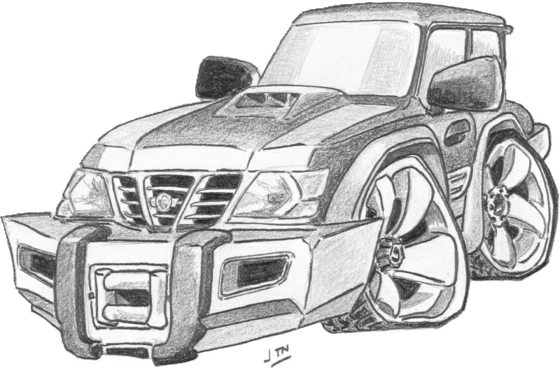 Free printable 4x4 Vehicles coloring page #145935 from Transportation collection