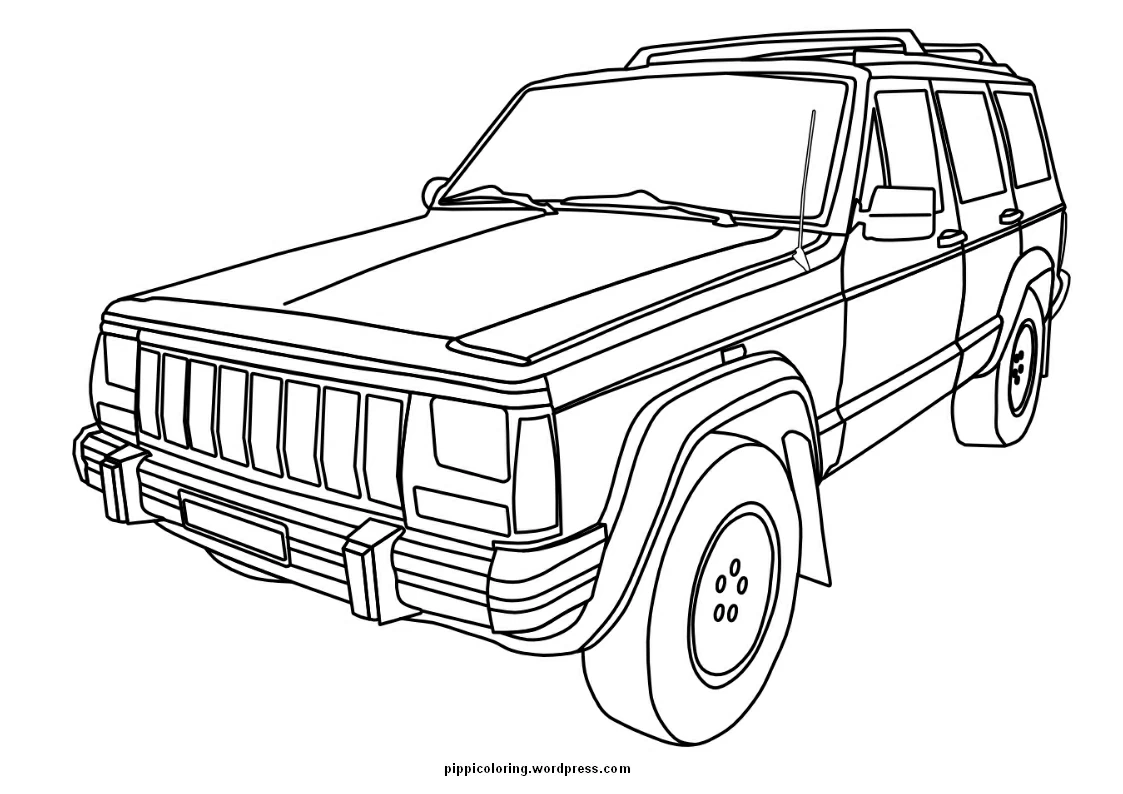 Free printable 4x4 Vehicles coloring page #145938 from Transportation collection