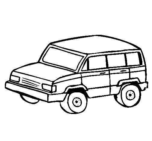 Free printable 4x4 Vehicles coloring page #145948 from Transportation collection