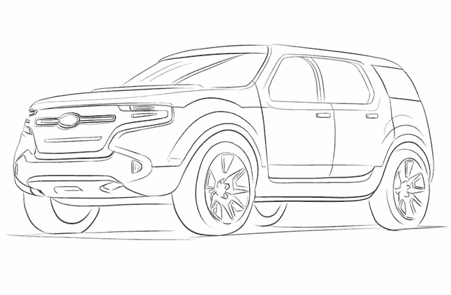 Free printable 4x4 Vehicles coloring page #145951 from Transportation collection Free printable 4x4 Vehicles coloring page #145951 from Transportation collection