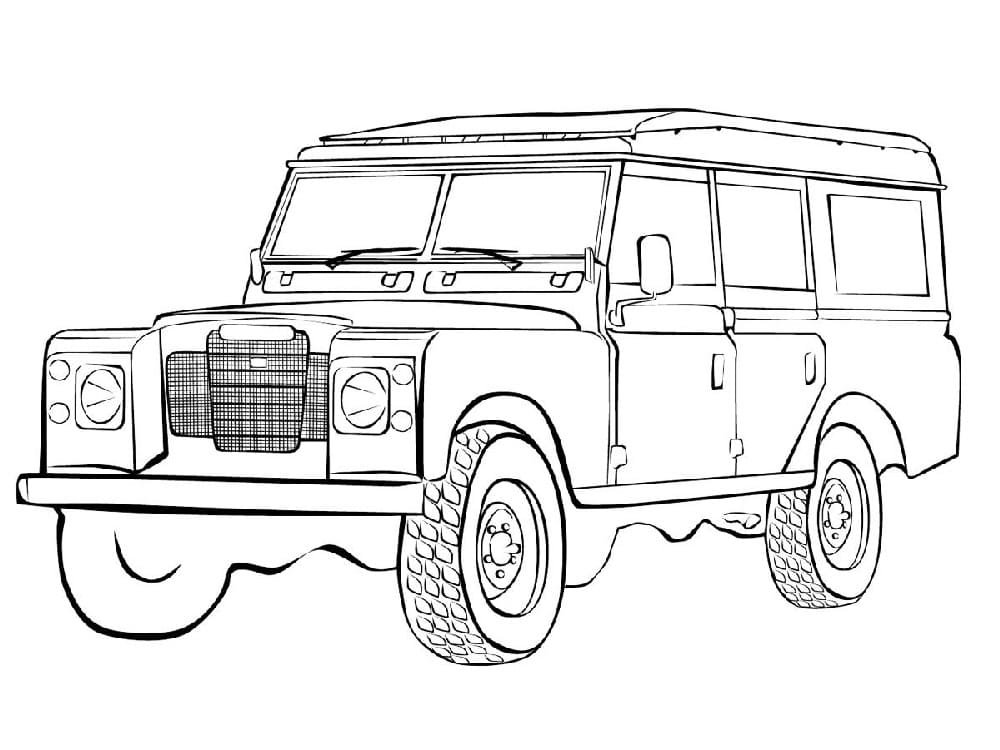 Free printable 4x4 Vehicles coloring page #180986 from Transportation collection