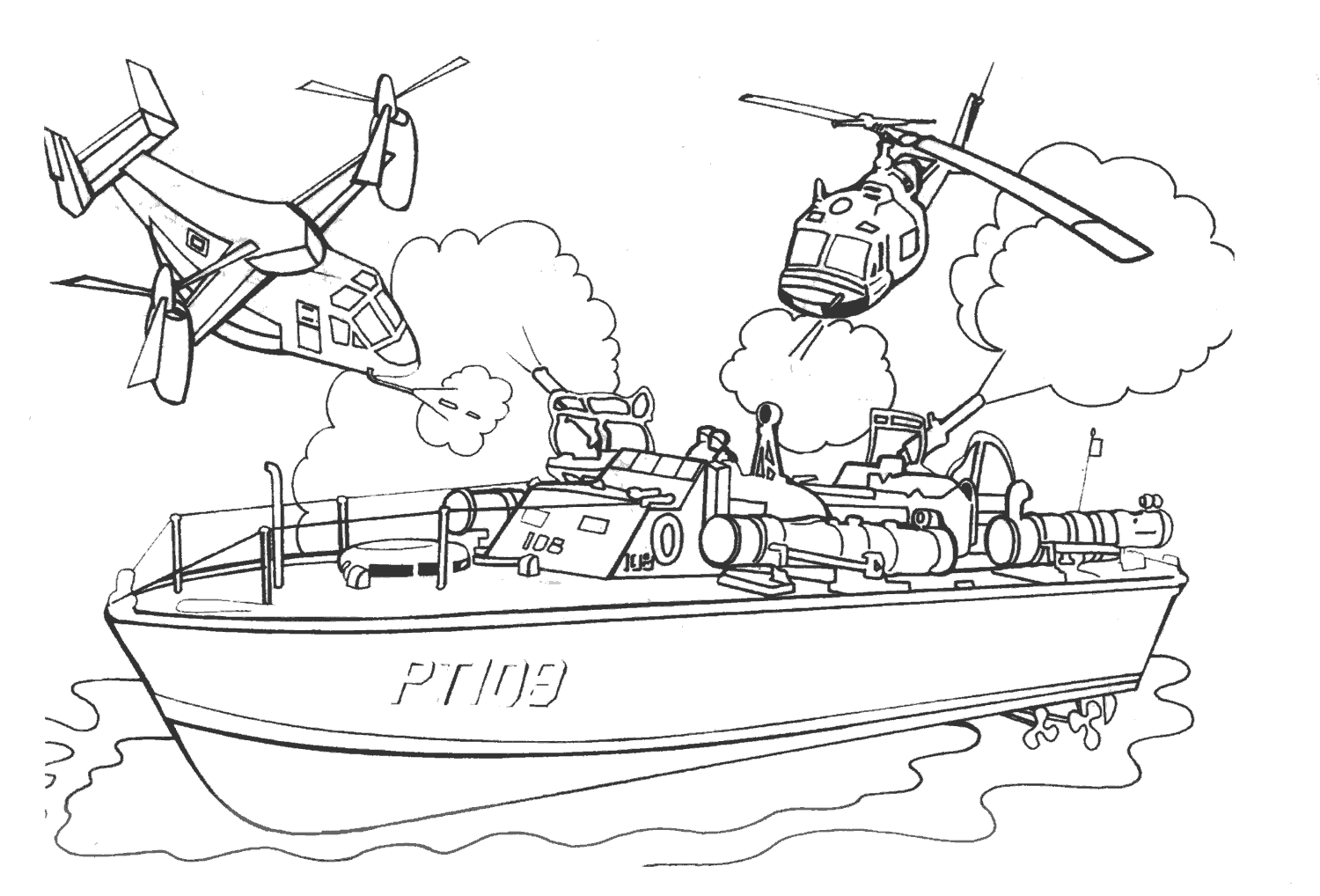 Drawing Aircraft carrier #137962 (Transportation) – Printable coloring